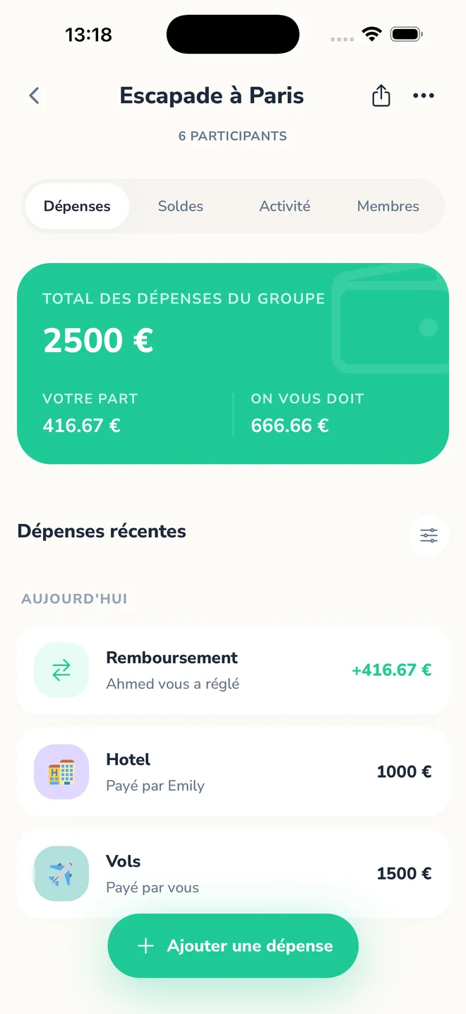 Ajouter & Partager
